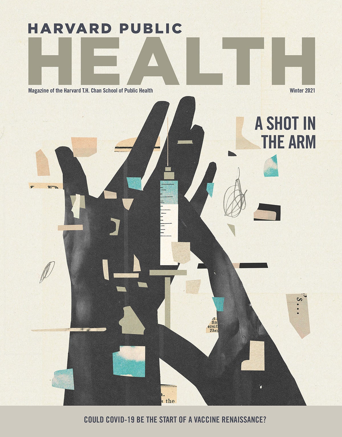 Harvard Public Health, Winter 2021 cover art